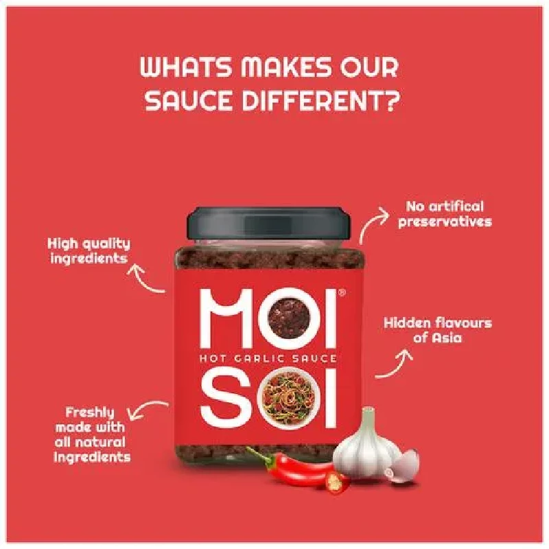 MOI SOI Hot Garlic Sauce, 175 g-4.webp